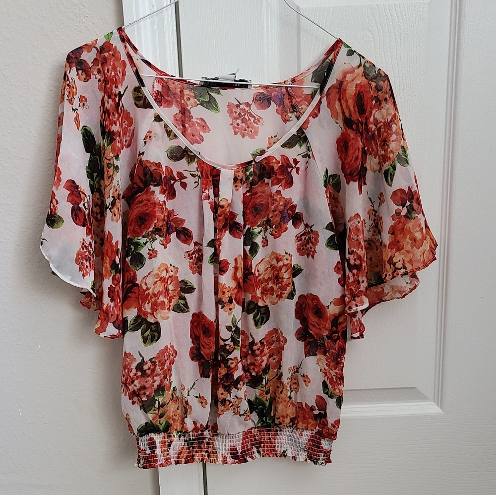 Forever 21 Floral Blouse